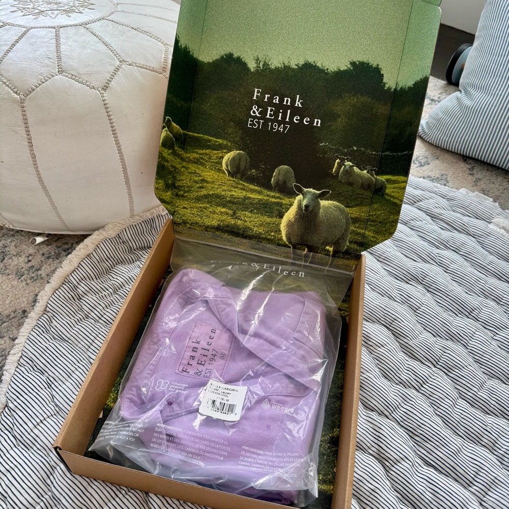 NWT Frank & Eileen Lauren Violet Polo Dress, Women’s Size Medium - Picture 5 of 9
